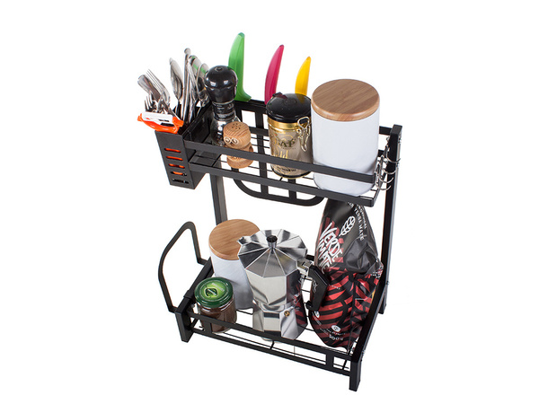 Konyhai polc loft konyhai állvány szervező