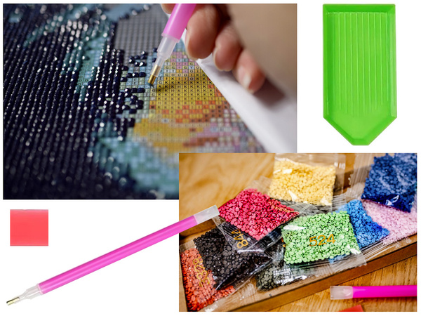 Diamant-stickerei ballerina-set diamant-malerei