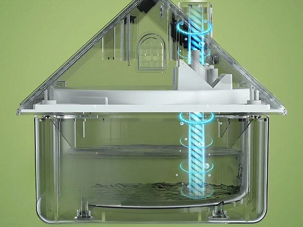 Párásító levegő diffúzor aromaterápia ionizátor ház usb nagy 1l