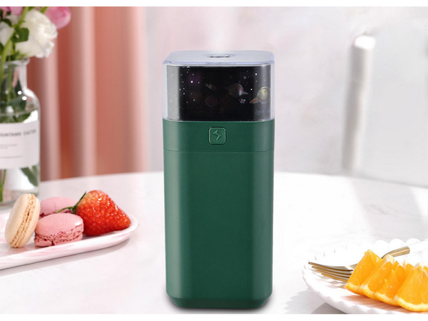 Umidificator stea proiector lumina de noapte