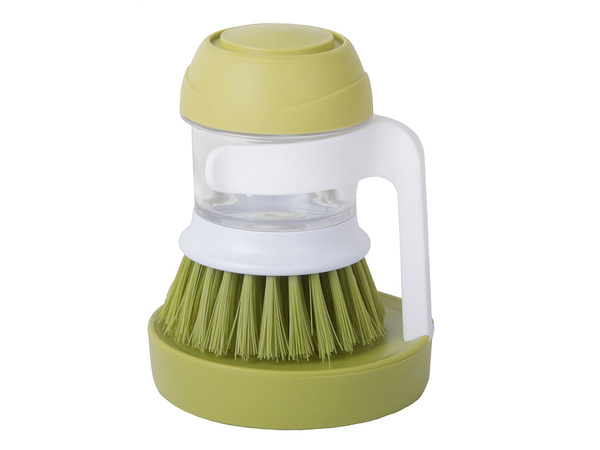 Brosse a récurer cuisine lave-vaisselle distributeur de liquide support a récurer