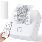 Mini wireless portable thermal printer for photos and notes