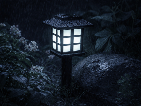 SOLAR LIGHTS 6 PCS GARDEN LED TWILIGHT SENSOR SPIKE TERRACE BALCONY