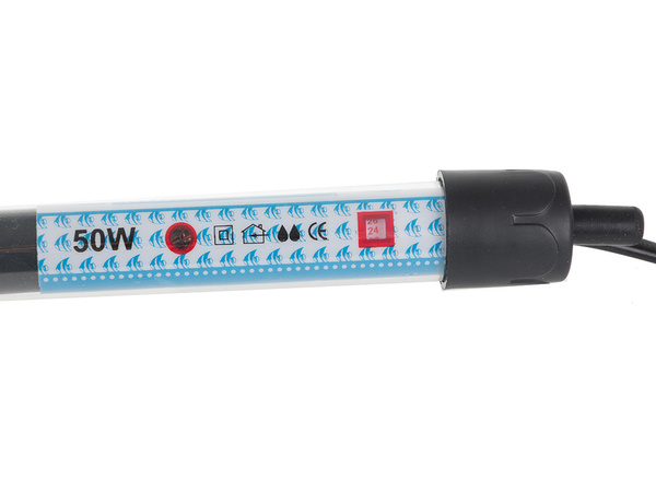 Akvárium fűtő 50w hőmérsékletszabályozó termosztát hatékony 50l fűtés