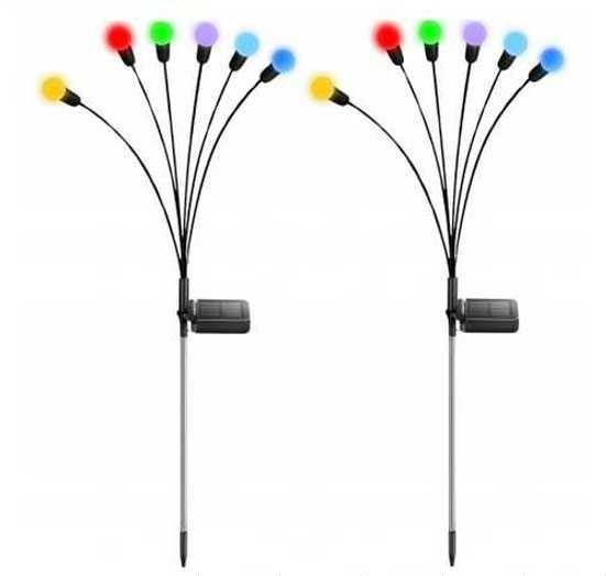 GARTENLAMPE 2 STK RGB 70 CM (60)