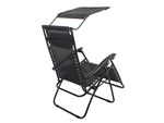 Folding beach chair zero gravity 2in1 chair with canopy