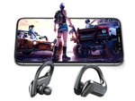 Auriculares deportivos inalámbricos bluetooth para entrenamiento de running on-ear