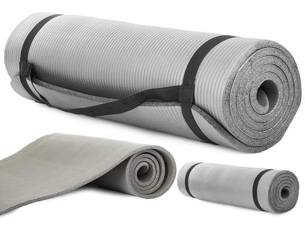 Yoga pilates fitness exercise mat anti-slip thick areobic 180x60