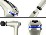 Back massage gun body leg massager strong massage gun 4 tips