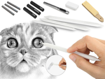 Professzionális rajzoló vázlatkészlet 32in1