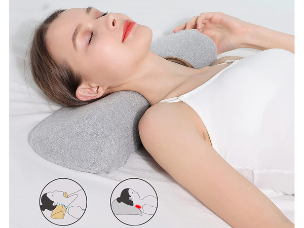 Ortopēdiskais guļammaisi spilvens no veidota putuplasta ergonomisks atbalsts