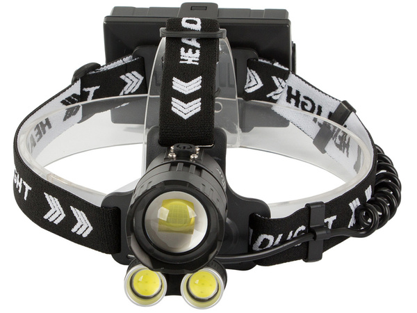 Bailong led headlamp xhp160 powerbank zoom