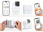 Mini wireless portable thermal printer for photos and notes