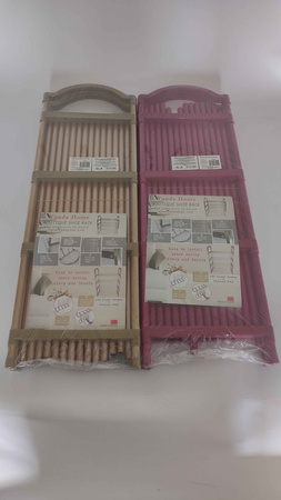 Estante para zapatos organizador de calzado armarios de dos pisos estantería dorada 4 niveles grande