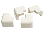 Mousse de protection pour les coins de meubles blanc autocollant x4