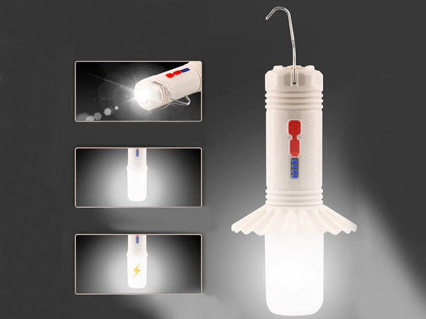 Travel light camping torch multifunctional powerbank led tent