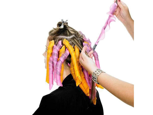 Čarobni vzvod papillote spiralni navijalci kodri maxi