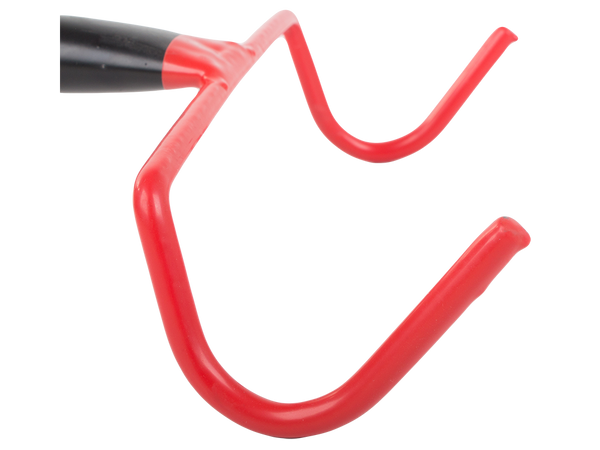 Bicycle rack wall bracket 2 hooks