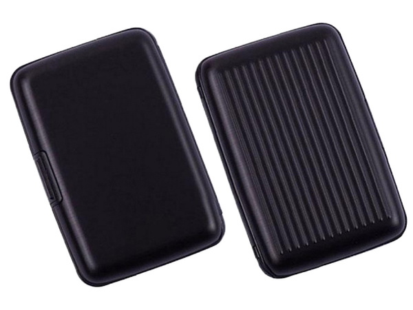 Kovček za kartice dokumenti aluminijasta denarnica