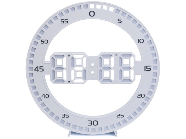 Budík led elektronický teplomer s alarmom podsvietený teplomer