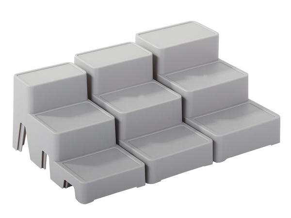 Organisateur cosmétique modulaire 4 en 1 pour salle de bain étagère rangement conteneur stand