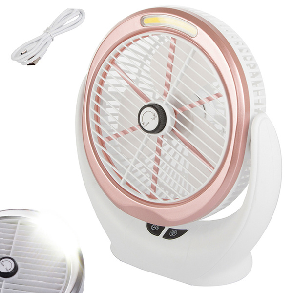 Bezvadu galda ventilators bezvadu galda ventilators uzlādējams led gaisma