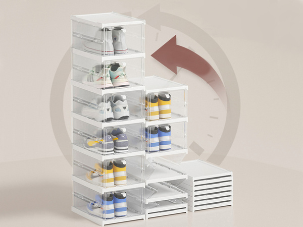 Shoe rack shoe organizer storeroom cabinet rack 5 levels large