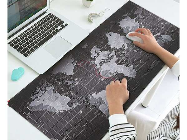 Large gaming mouse pad map 90x40 office