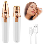 Sprâncene epilator facial trimmer bărbierit pentru femei