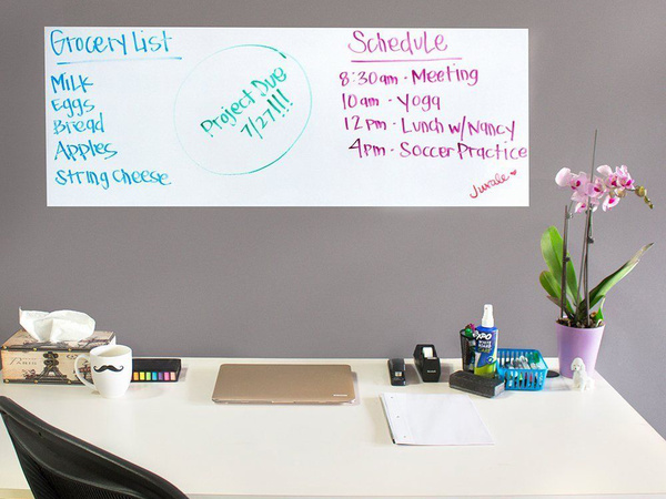 Öntapadós száraz radír tábla 200x45 mazak