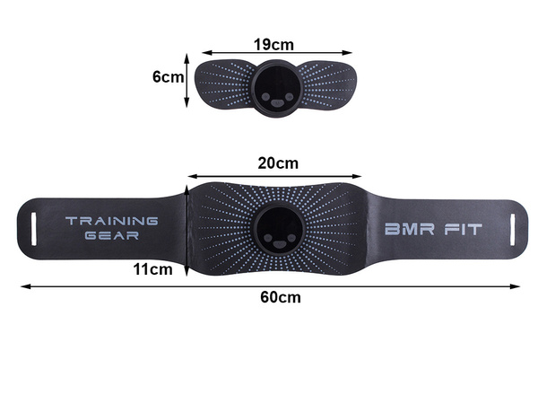 Electrostimulator masaj muscular abdominal ems