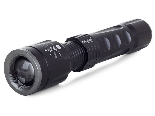 Bailong tactical led torch cree zoom xm-l3 u3