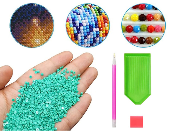 Broderie en diamant set de ballerines peinture en diamant