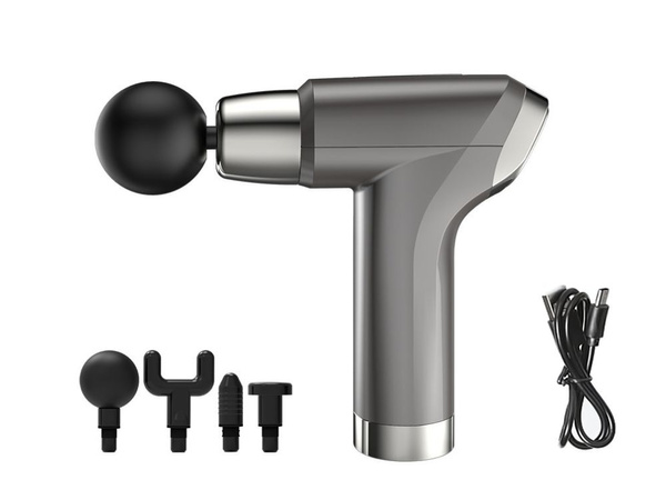 Massagepistole rücken-körper-massagegerät leistungsstarke 4 spitzen massagepistole