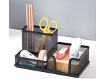 Metal desk organiser 3 compartments