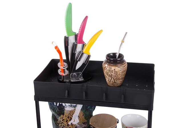 Vürtsiriiul välja tõmmatav riiul köögi korraldaja töölaua riiul seisev