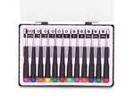 Destornilladores torx de precisión 12 piezas + estuche de destornilladores