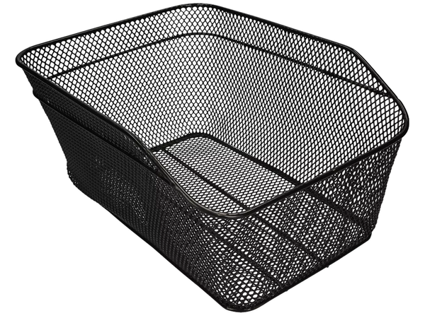 Veľký košík na bicykel kovový košík na batožinu silný skrutkovací