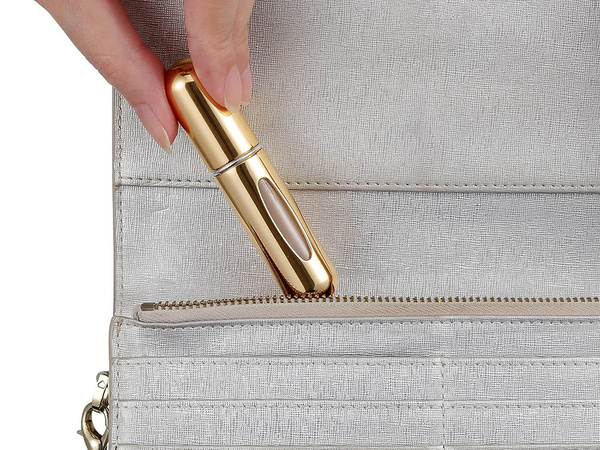 Ceļojumu pulverizators ar smaržu pulverizatora flakonu 5ml smaržu dozators