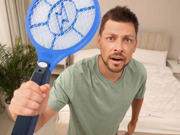 Elektrický lapač múch vrecko na labky komáre mole muchy