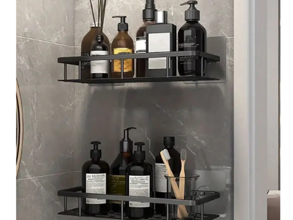 Bathroom shelf for bathroom shower for kitchen loft metal hanging shelf