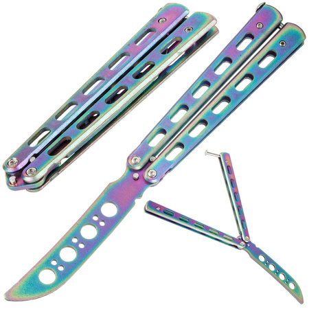 Butterfly blunt training knife