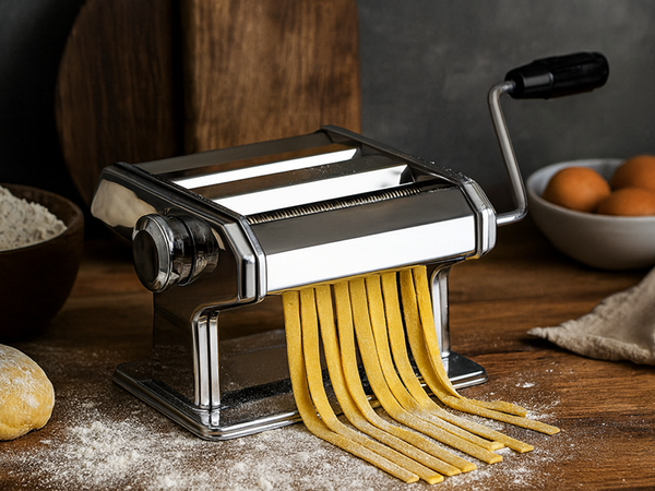 Máquina para hacer pasta casera fácil de usar acero inoxidable ajuste