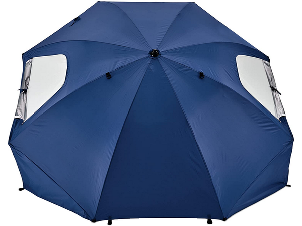 Parasol plażowy parawan namiot ogrodowy składany 2w1 xxl duży z filtrem uv