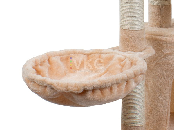 DRAPAK DLA KOTA DRZEWKO DOMEK LEGOWISKO 119cm