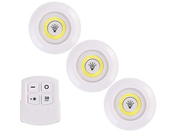 3x cob lamp wireless pilot battery lamp