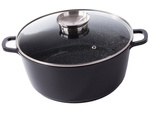 Pot with aromatizer for spices for induction cooking gas large 8l