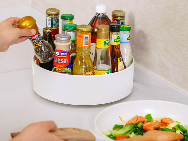 Organisateur de cuisine rotatif bol à épices