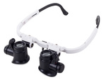 Loupe d'horlogerie réparation 8x 23x led