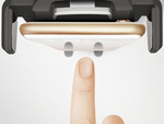 Car holder for telephone, windscreen, cockpit, strong